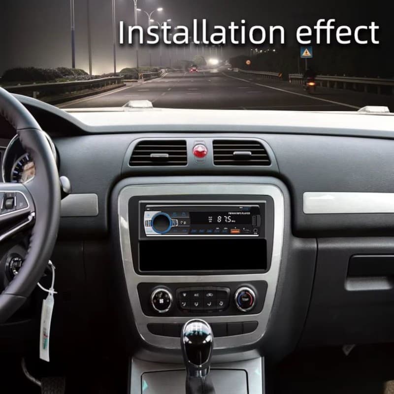 1 DIN Car Stereo SWM 530L Bluetooth Preto