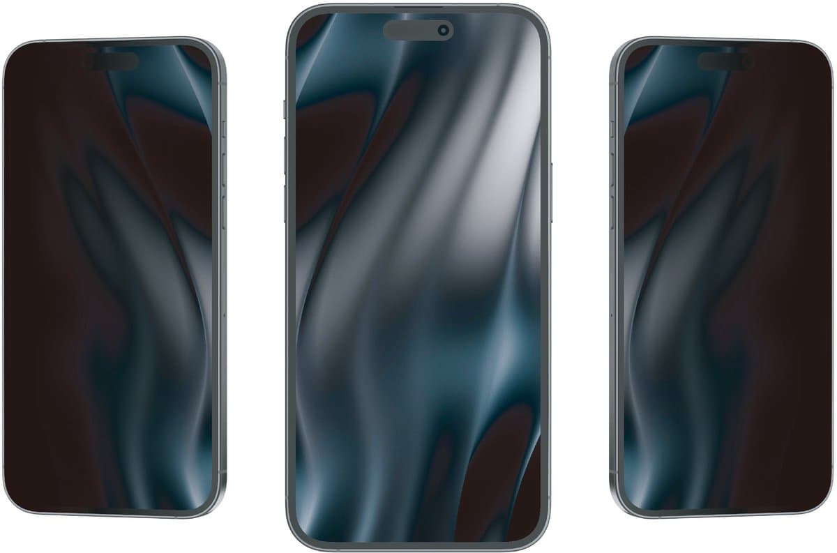 Rixus Película de vidro Anti-Espião – iPhone 16 Pro Max