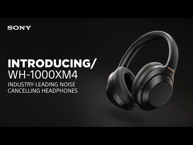 Sony WH-1000XM4 – Auscultadores sem fio