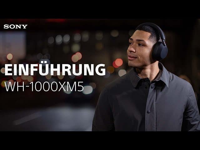 Sony WH-1000XM5 Midnight – Auscultadores Bluetooth