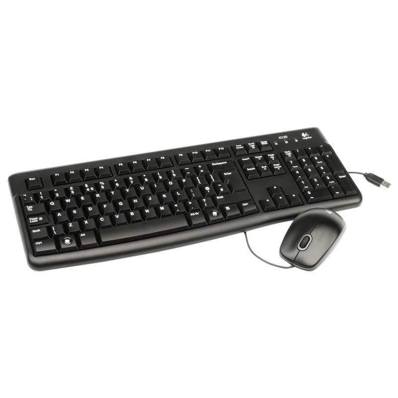 Teclado de membrana Logitech Desktop MK120 – 1000 DPI