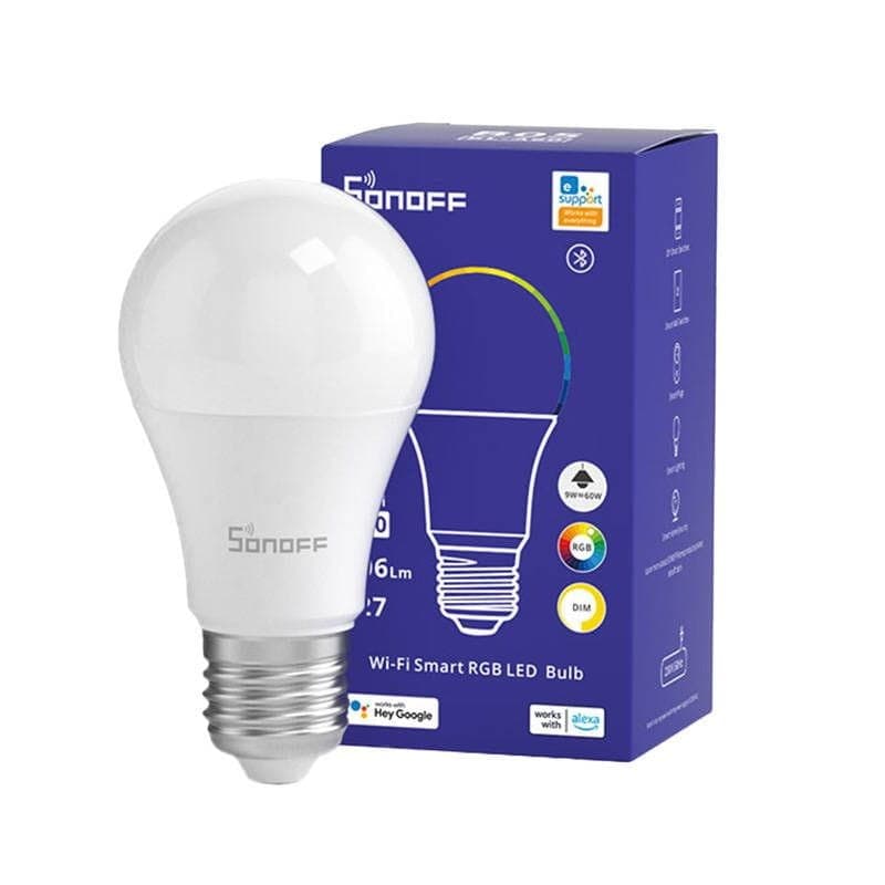 Sonoff B02-BL-A60 9W RGB WiFi/Bluetooth – Lâmpada inteligente