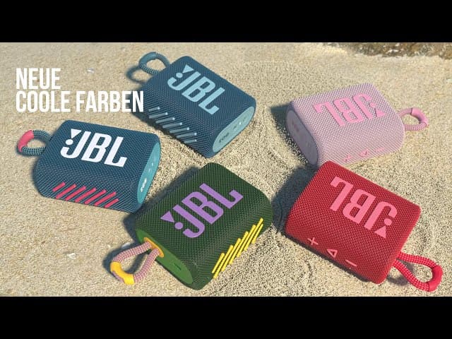 JBL GO 3 Coluna Bluetooth Portátil
