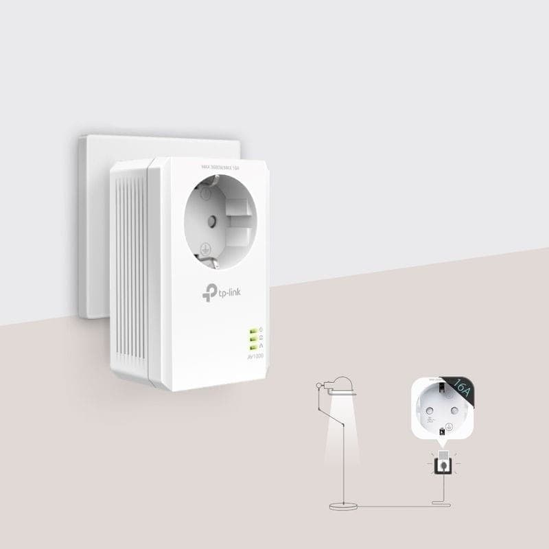 TP-Link PowerLine TL-PA7017P KIT Adaptador de Rede WiFi Ethernet