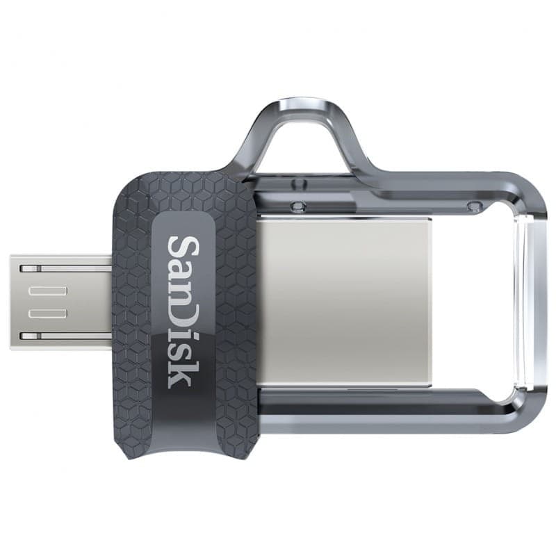 SanDisk Ultra Dual Drive m3.0 32GB USB 3.2/Prata – Unidade Flash USB