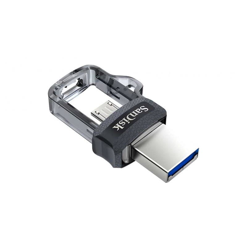SanDisk Ultra Dual Drive m3.0 32GB USB 3.2/Prata – Unidade Flash USB