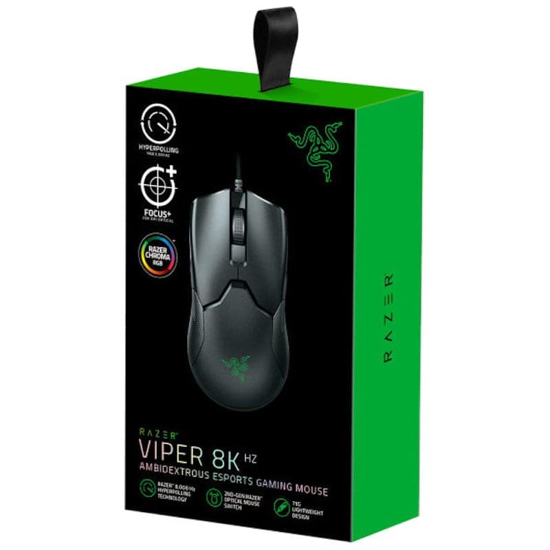 Rato para jogos Razer Viper 8 KHz – 20000 DPI