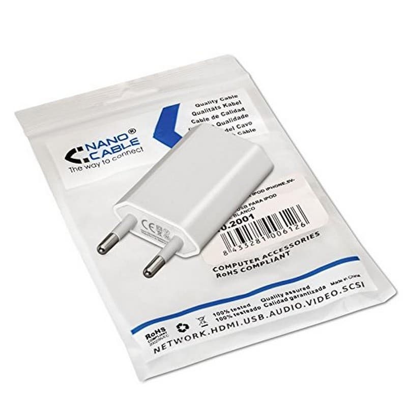 Nanocable Carregador USB 5V/1A