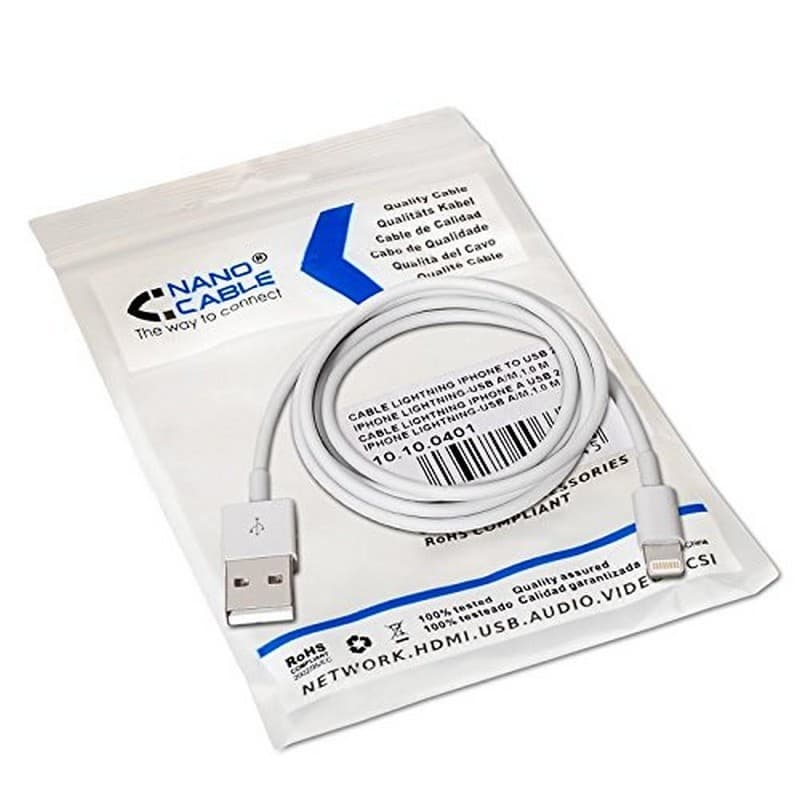 Nanocable Lighting Iphone para USB