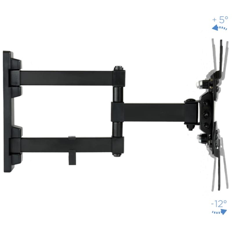 TooQ LP2142TNL-B giratório e inclinável 42″ VESA 200×200 mm – Suporte para TV