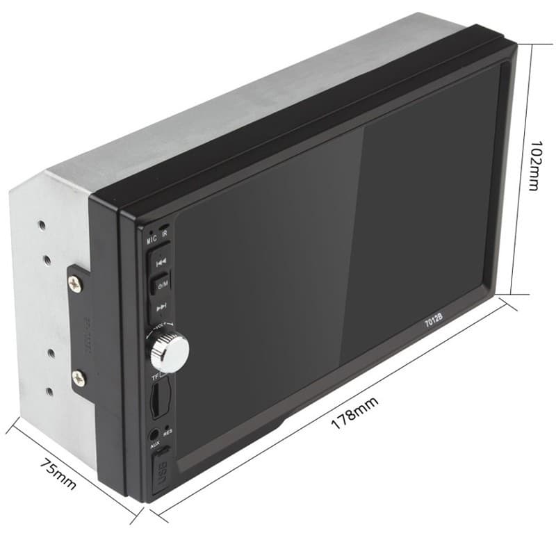 Autorádio 2 DIN 7 “Bluetooth Touch 7012B