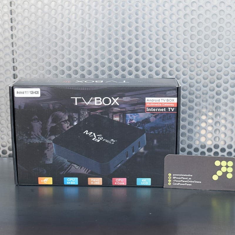 MXQ Pro 4K 1GB/8GB Wifi Dual Android 10 – Android TV