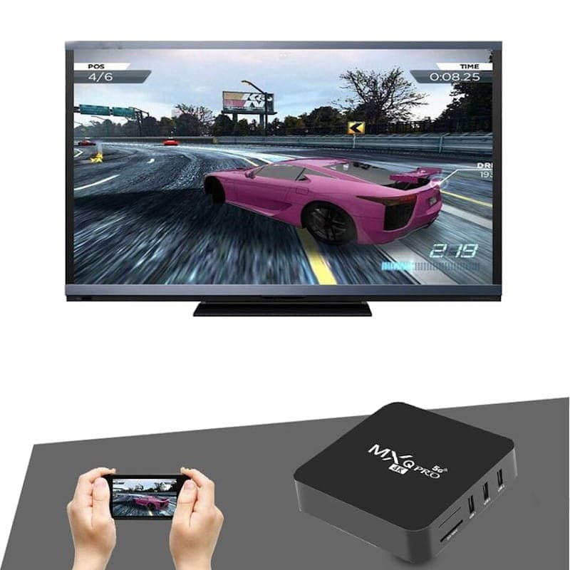 MXQ Pro 4K 1GB/8GB Wifi Dual Android 10 – Android TV