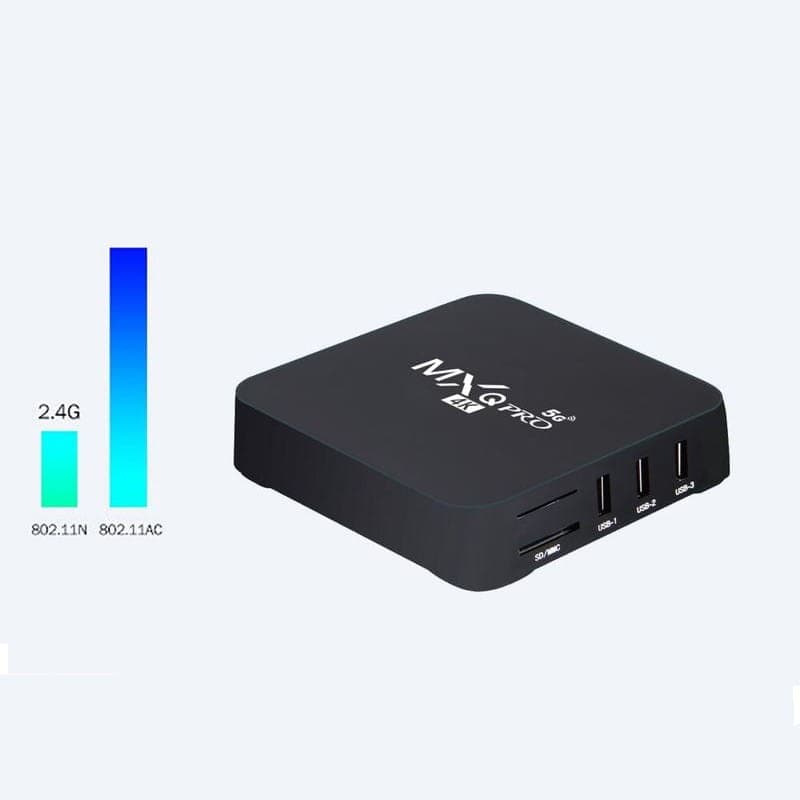 MXQ Pro 4K 1GB/8GB Wifi Dual Android 10 – Android TV