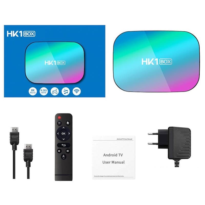 HK1 Box 4GB/64GB Android 9.0 – Android TV