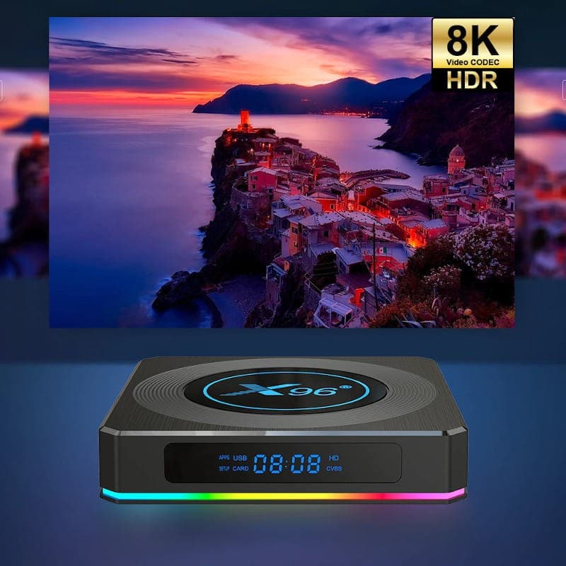 X96 X4 S905X4 4GB/64GB Android 11 – Android TV