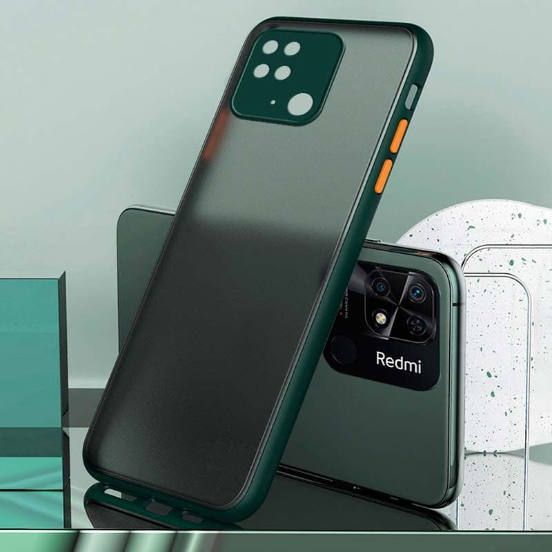 Capa Dual Mate Xiaomi Redmi 10C / Poco C40+Laranja
