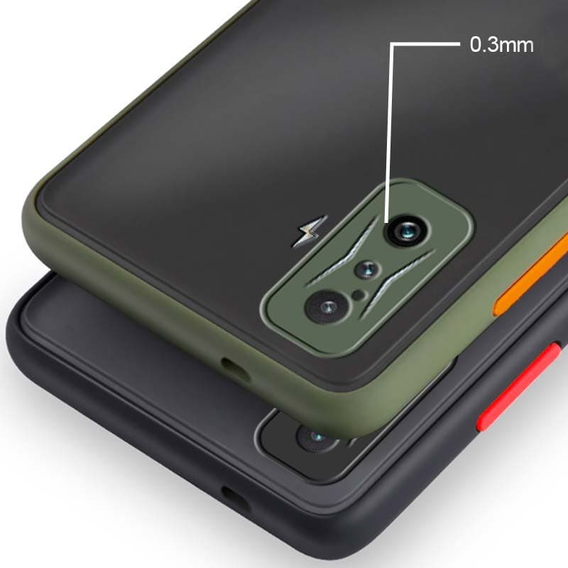 Capa Dual Mate Xiaomi Poco F4 GT+Laranja