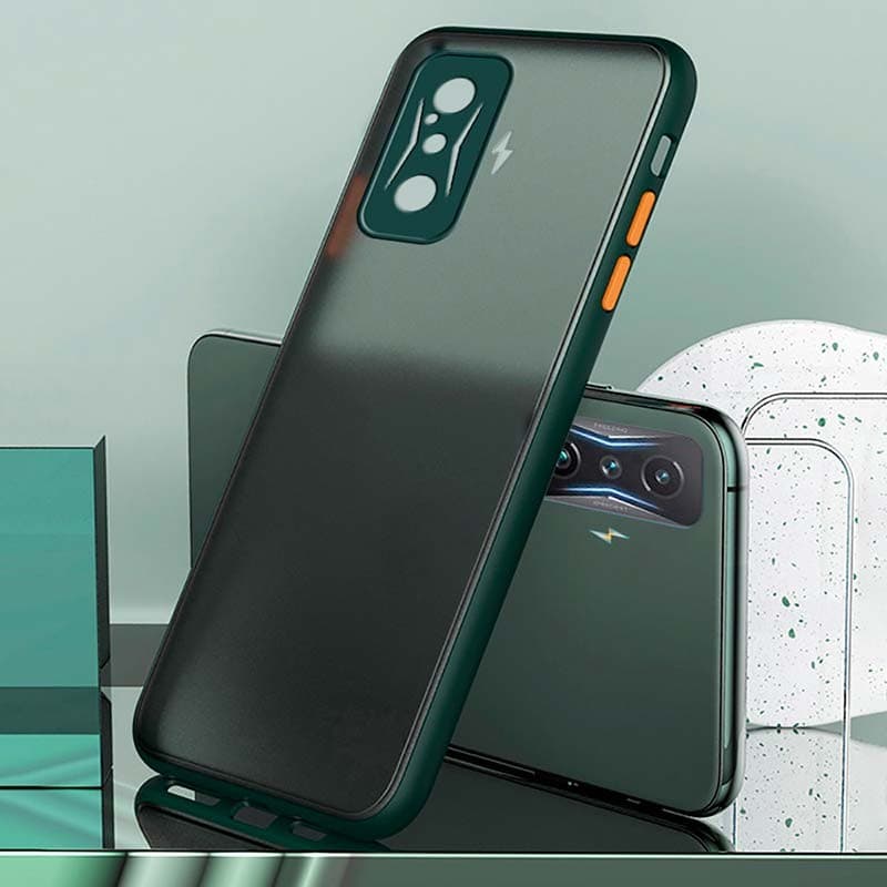 Capa Dual Mate Xiaomi Poco F4 GT+Laranja