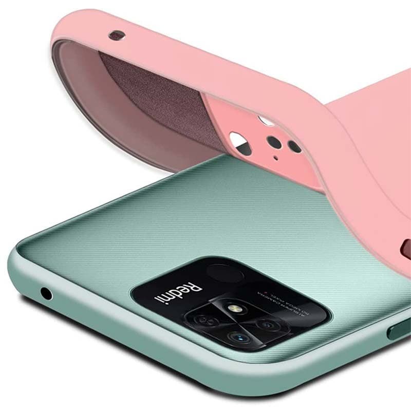 Capa Xiaomi Redmi 10C / Poco C40 Square Liquid Premium