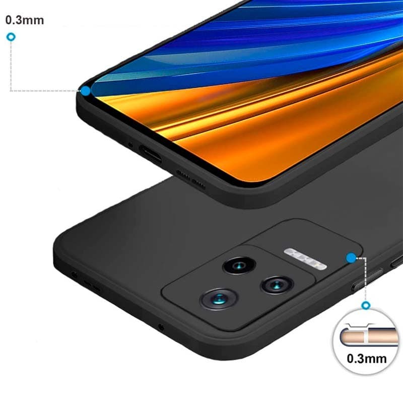 Capa Xiaomi Poco F4 Square Liquid Premium
