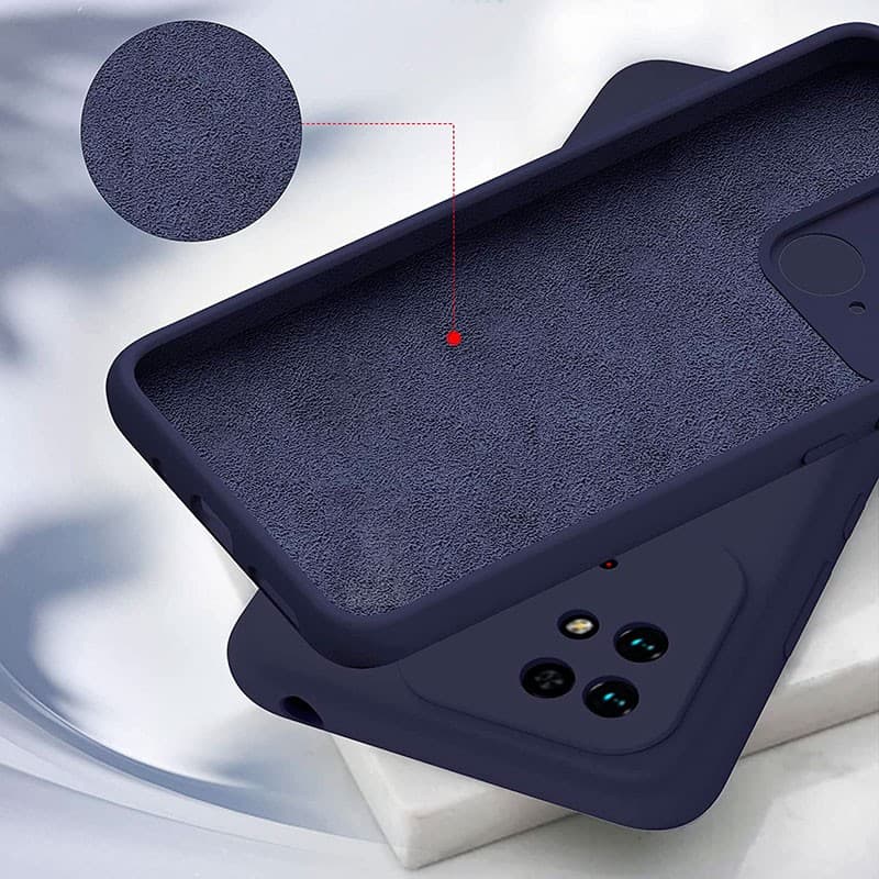 Capa Xiaomi Redmi 10C / Poco C40 Square Liquid Premium