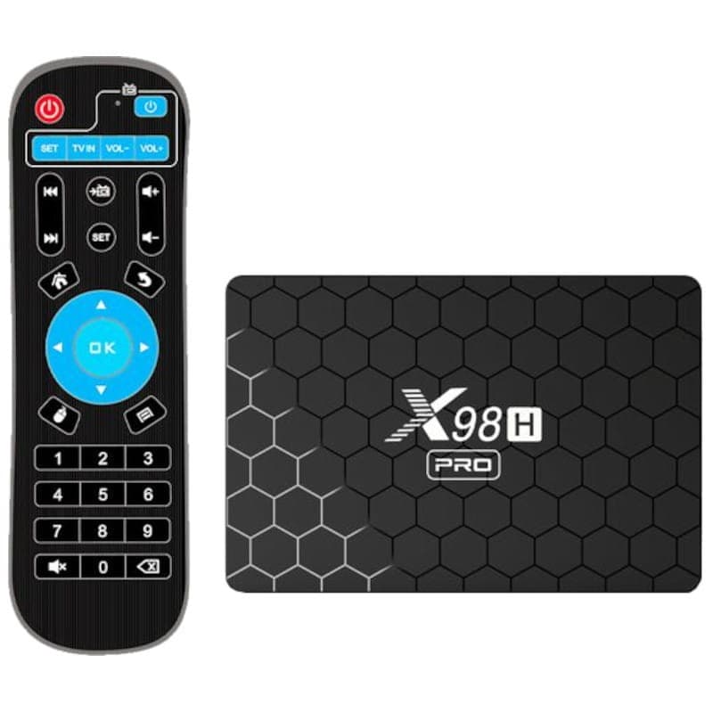 X98H Pro H618/4 GB/32GB/WiFi 6/ Android 12 – Android TV