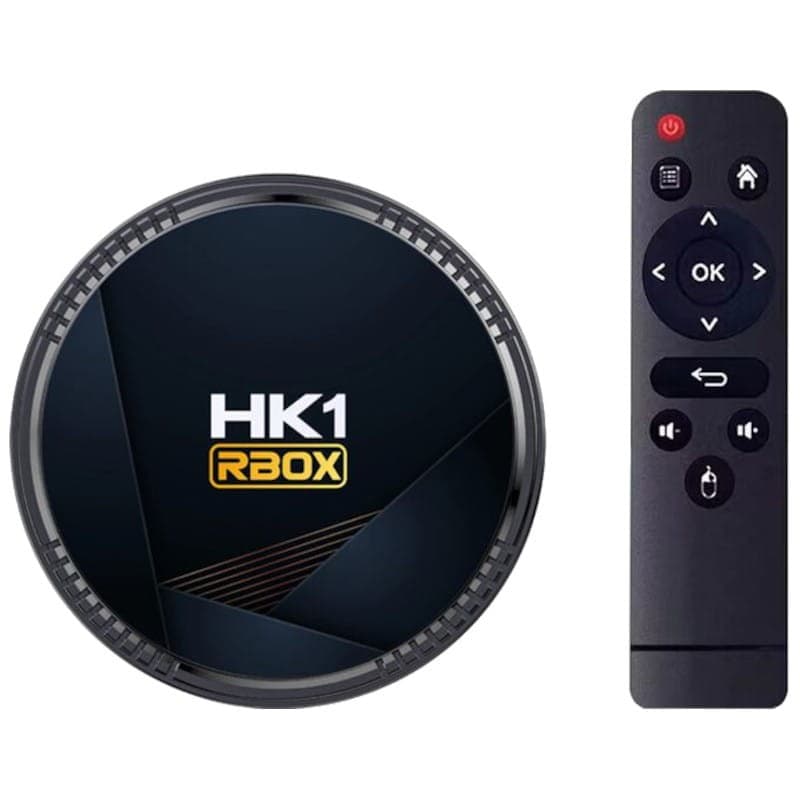HK1 RBox H8 4GB/128GB Wifi 6 Bluetooth Android 12 – Android TV