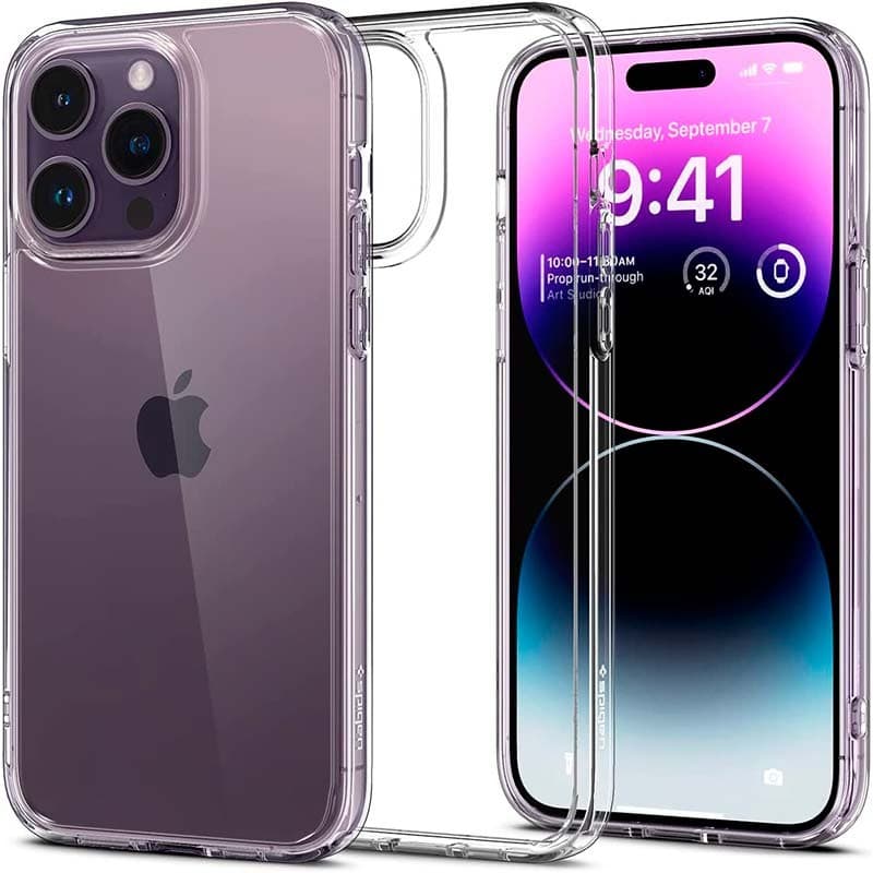 Capa de Silicone iPhone 14 Pro Transparente