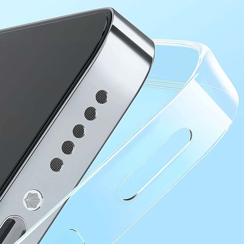 Capa de Silicone iPhone 14 Pro Max Transparente