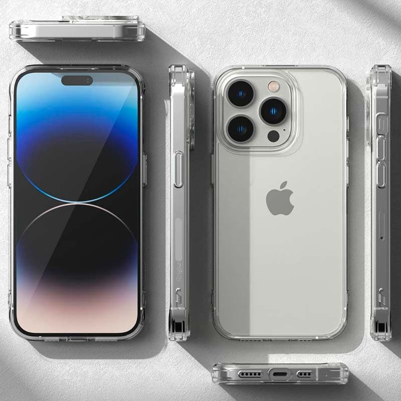 Capa de Silicone iPhone 14 Pro Max Transparente