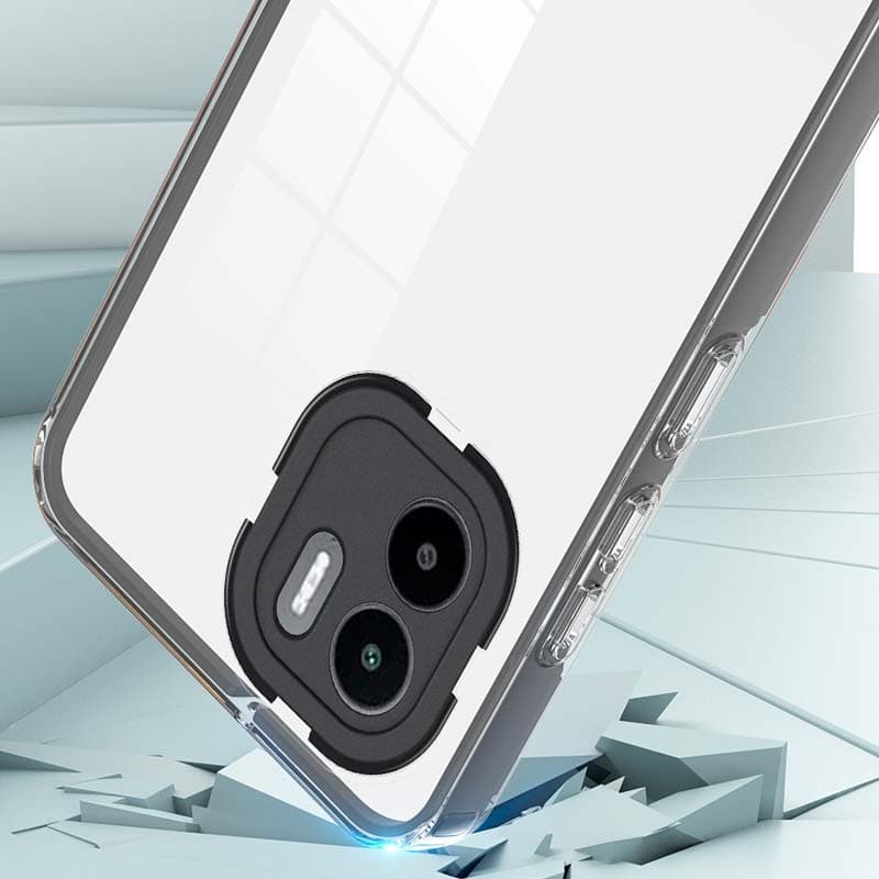 Capa de Silicone Xiaomi Redmi A1 / Redmi A2 com Bumper
