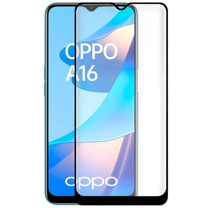 Película de vidro temperado Oppo Oppo A16 / A16s / A54s Full Screen 3D