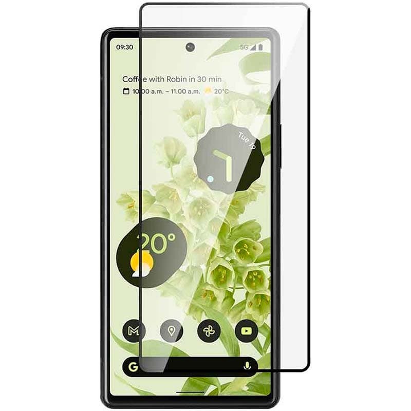Película de vidro temperado Google Pixel 6a Full Screen 3D