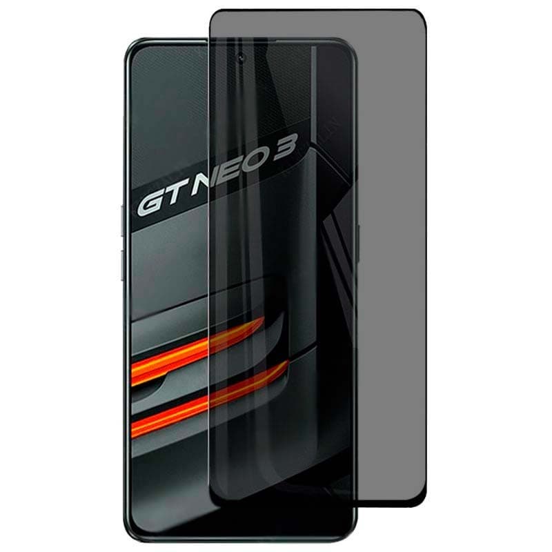 Película de vidro temperado Anti Espião Realme GT Neo 3