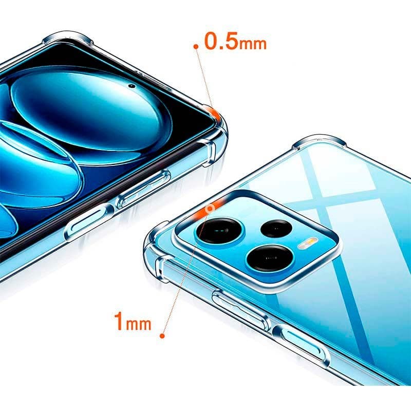 Capa de Silicone Reinforced Xiaomi Redmi Note 12 Pro+