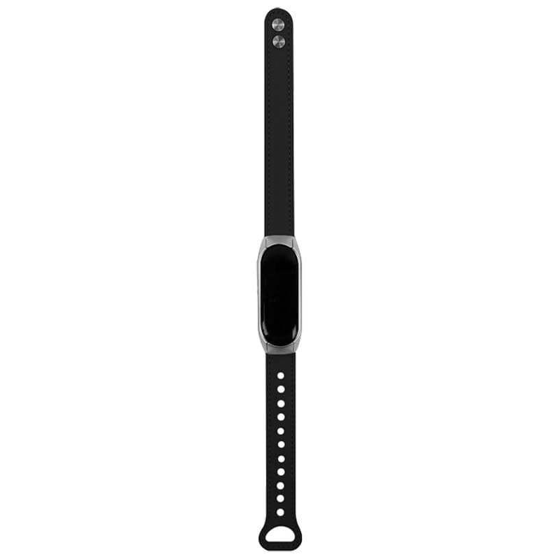 Pulseira Xiaomi Mi Smart Band 6 / Mi Band 5 / Amazfit Band 5 Couro Clipe