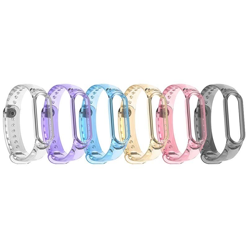 Pulseira Xiaomi Mi Smart Band 6 / Mi Band 5 / Amazfit Band 5 Traslúcido