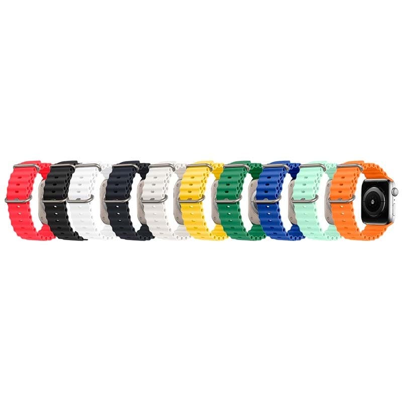 Pulseira Apple Watch 38/40/41mm Wave Amarelo