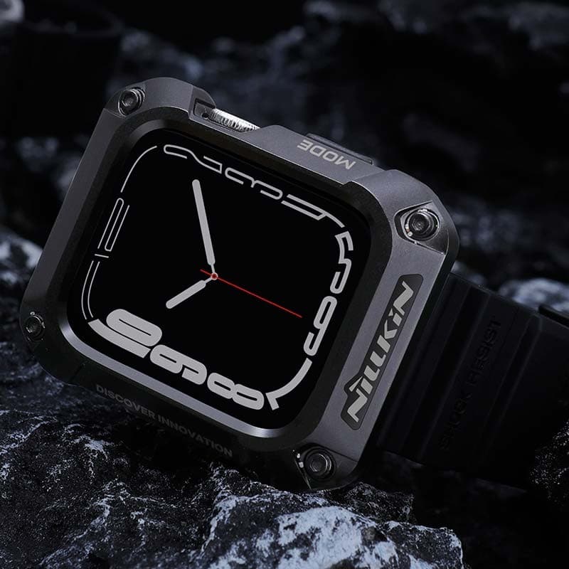 Nillkin Caixa+Pulseira DynaGuard Apple Watch 45mm – Compatível com Apple Watch 7/8