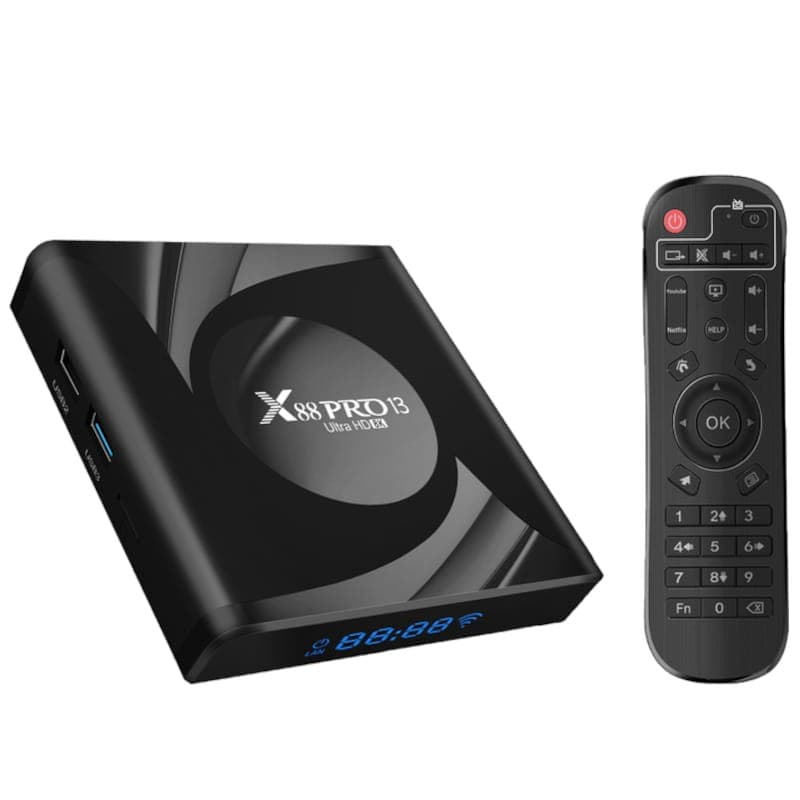 X88 PRO 13 4GB/64GB Smart System Android 13 – Android TV