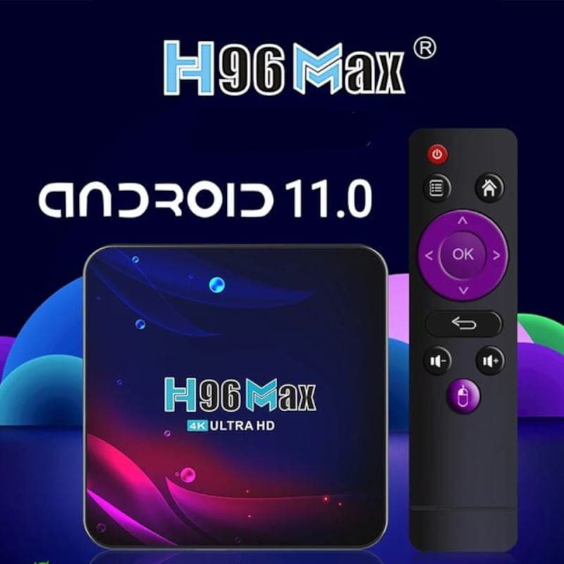 H96 Max V11 RK3188 2 GB/16GB Wifi Dual Android 11 – Android TV