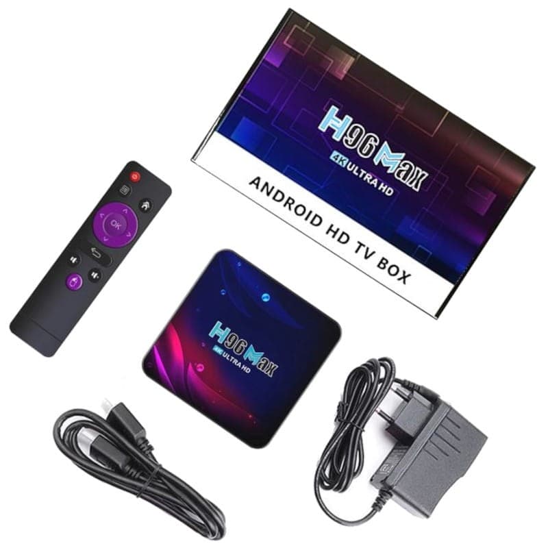 H96 Max V11 RK3188 4 GB/32GB Wifi Dual Android 11 – Android TV