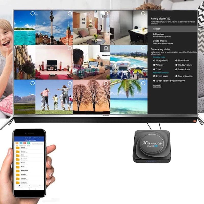 X88 Pro 20 8GB/128GB 4K Wifi Duplo Bluetooth Android 11 – Android TV
