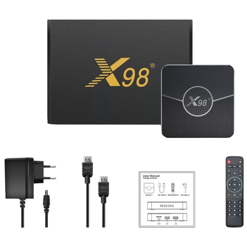 X98 Plus S905W2 4 GB/64GB Dual Wifi Bluetooth Android 11 – Android TV