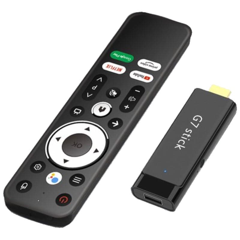 G7 Stick S905Y4 2GB/16GB Dual Wifi Controle de Voz Android 11 – Android TV