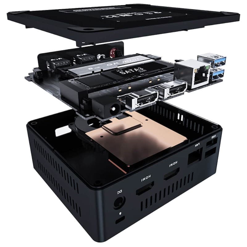 Beelink GKmini Intel J4125 8GB/128GB SSD/W10 – Mini PC