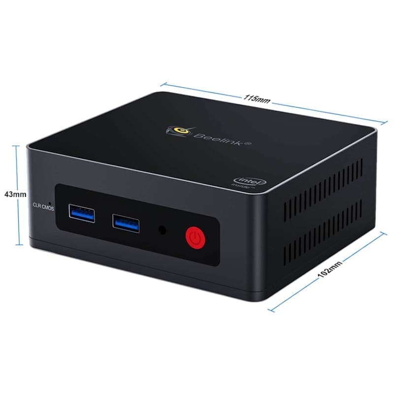 Beelink GKmini Intel J4125 8GB/128GB SSD/W10 – Mini PC
