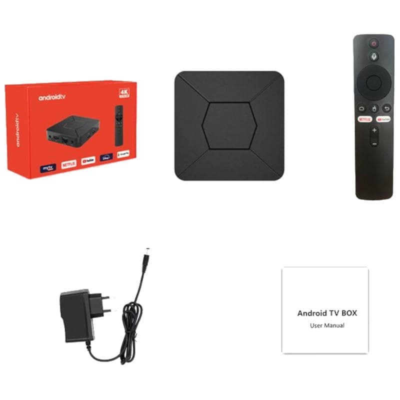 Q5 iATV H313 2GB/8GB Dual Wifi Controle de Voz Certificado Android 10 – Android TV