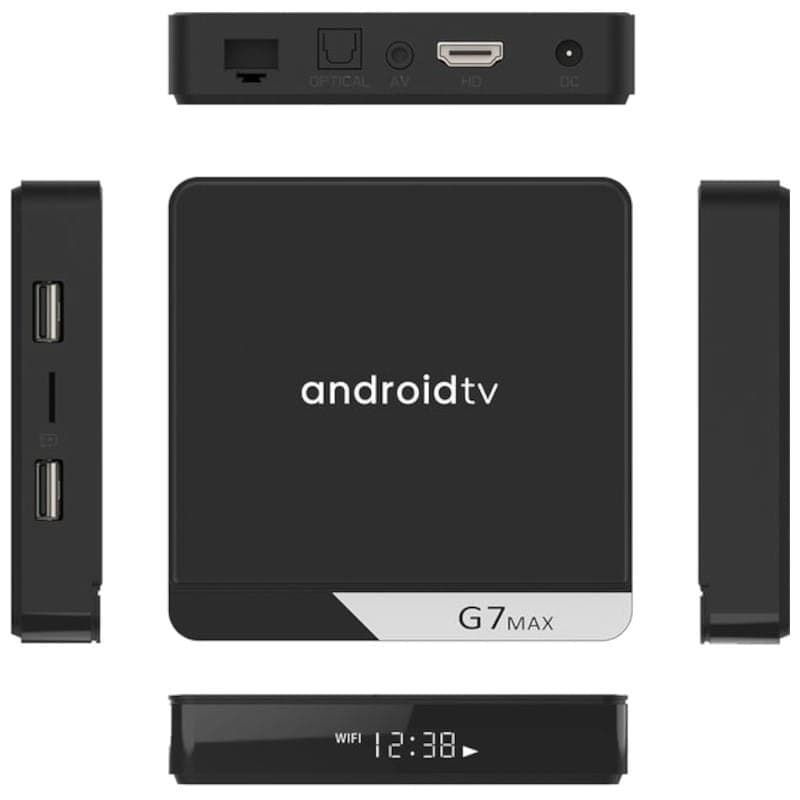 G7 Max S905X4 4GB/64GB Dual Wifi Controle de Voz Android 11 – Android TV